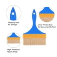 thumbnail image 4 of Uxcell 6" Width 0.35" Thick Soft Nylon Bristle with PP Handle Paintbrush, 4 of 5