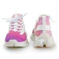 thumbnail image 4 of 2024 Colorful Marble Pattern Women Or Men Lace Up Flat Sneakers Female Mesh Walking Footwear, 4 of 8