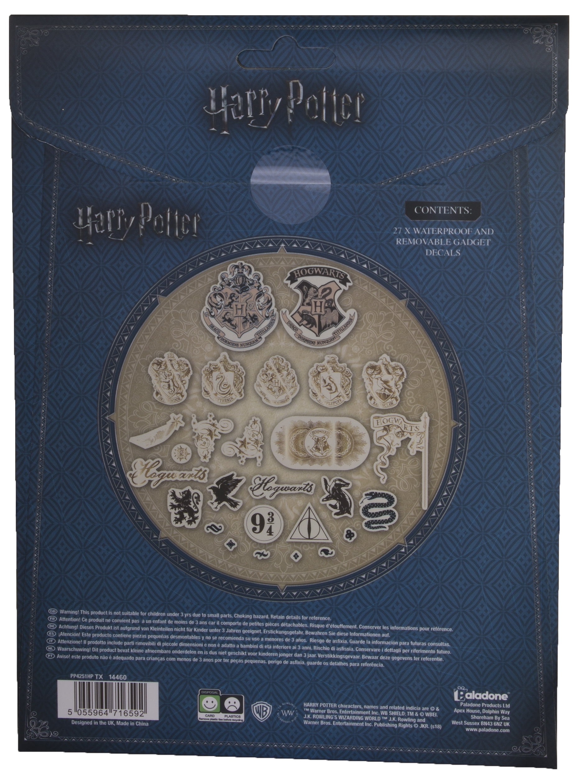 HARRY POTTER - Vinyl Stickers - Hogwarts - Cdiscount Au quotidien