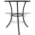 thumbnail image 2 of vidaXL 3 Piece Bistro Set Ceramic Tile Terracotta, 2 of 5
