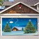 thumbnail image 2 of 70 X 157 Pulgadas. Pancarta Navideña «Feliz Navidad». Cubierta Mural Para Puerta De Garaje. Muñeco De Nieve Invernal. Papá Noel. Cubierta Grande Para Puerta Exterior. Decoración Navideña Para Interi, 2 of 2