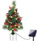 thumbnail image 4 of Árbol de Navidad de playa con oropel solar, 4 of 6