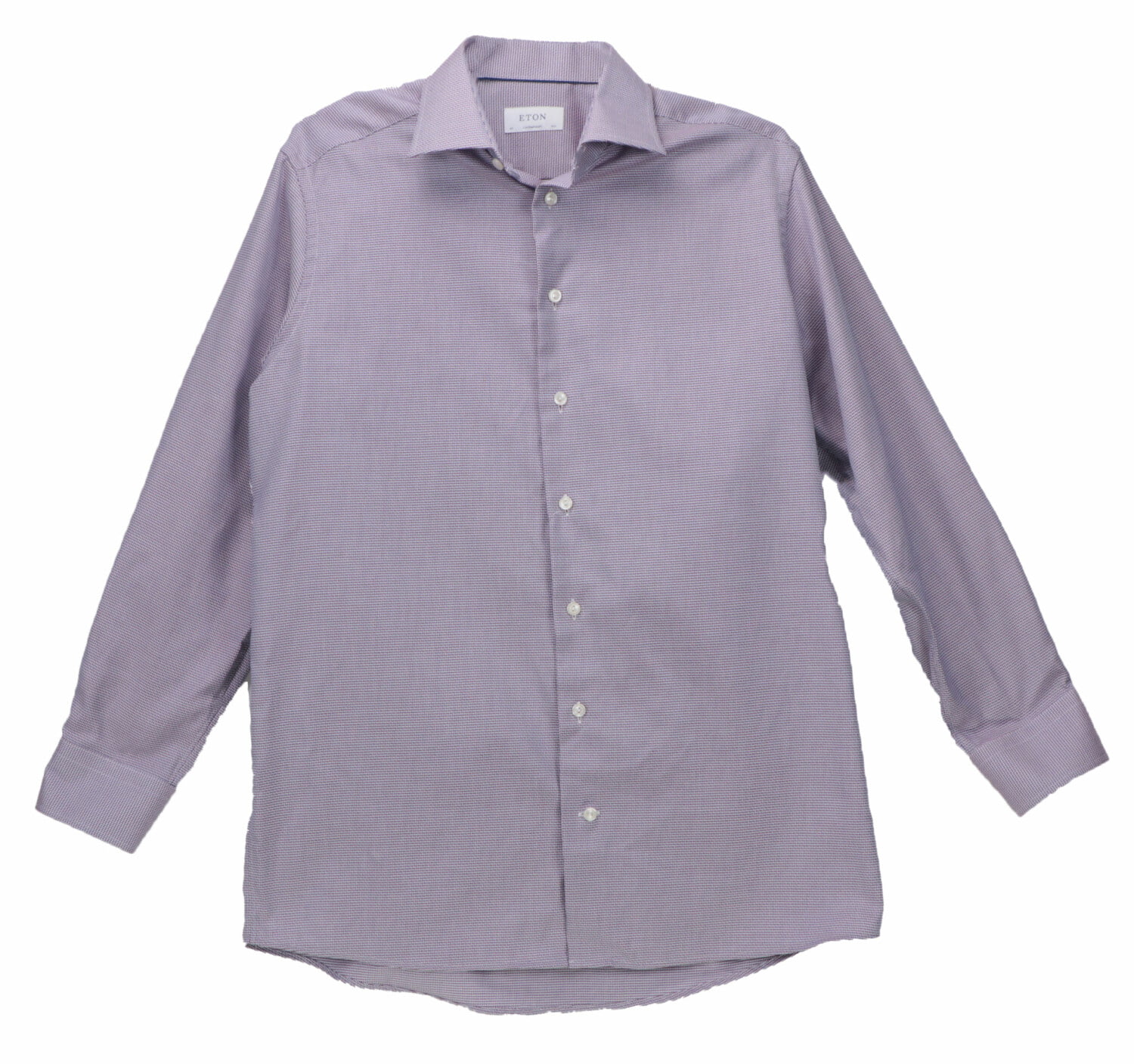 Integreren Overjas Niet essentieel Eton Men's Red / Blue White Contemporary Woven Cotton Button Down Shirt  Dress - 42-16.5 (L) - Walmart.com