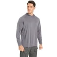 thumbnail image 4 of Mens UPF 50+ Fishing PFG Shirts Sun Protection Long Sleeve Fishing Shirts for Hiking Running Cycling, 4 of 7