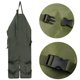 thumbnail image 5 of Delantal Delantal de lona resistente de una pieza con múltiples bolsillos para jardinería y carpintería (verde) Rkxzt, 5 of 7
