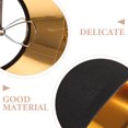 thumbnail image 3 of unbranded 6Ud De Metal Negro Con Interior Dorado Para Uso En Hogar, 3 of 8