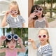 thumbnail image 3 of Gafas De Sol Redondas Con Flores Para Niños Y Niñas, 3 of 4