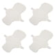 thumbnail image 4 of Compresas sanitarias reutilizables antifugas, compresas menstruales lavables y transpirables, compresas sanitarias suaves y respetuosas con la piel, 4 Uds., L, blanco, 4 of 14