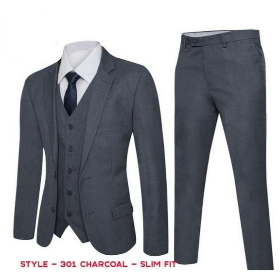 MEN'S SLIM FIT SUIT 3PCS