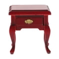 thumbnail image 1 of Shisuyan Mini Wooden Bedside Table Model for Decor White Creative Design Looks Real 4.5 inch, 1 of 9