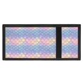 thumbnail image 4 of CHAQLIN Polyester Children's Wallet with Zipper Lightweight Kids Trifold Wallet for Outdoor Sports, Mermaid Scales Cover Trifold Card Wallet, 4 of 6