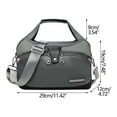 thumbnail image 2 of Dezsed Fashion Multifunctional Large Capacity HandbagTote Bag Storage Bag Handle Bag Large Capacity Handbag on Gray, 2 of 4
