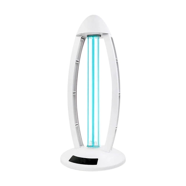Lámpara ultravioleta AJKSFHIU, Lumivyx Haloclean UV, lámpara UVO con temporizador, torre UV, lámpara purificadora de aire para el hogar, la oficina, el dormitorio, la escuela, regalos de Acción de