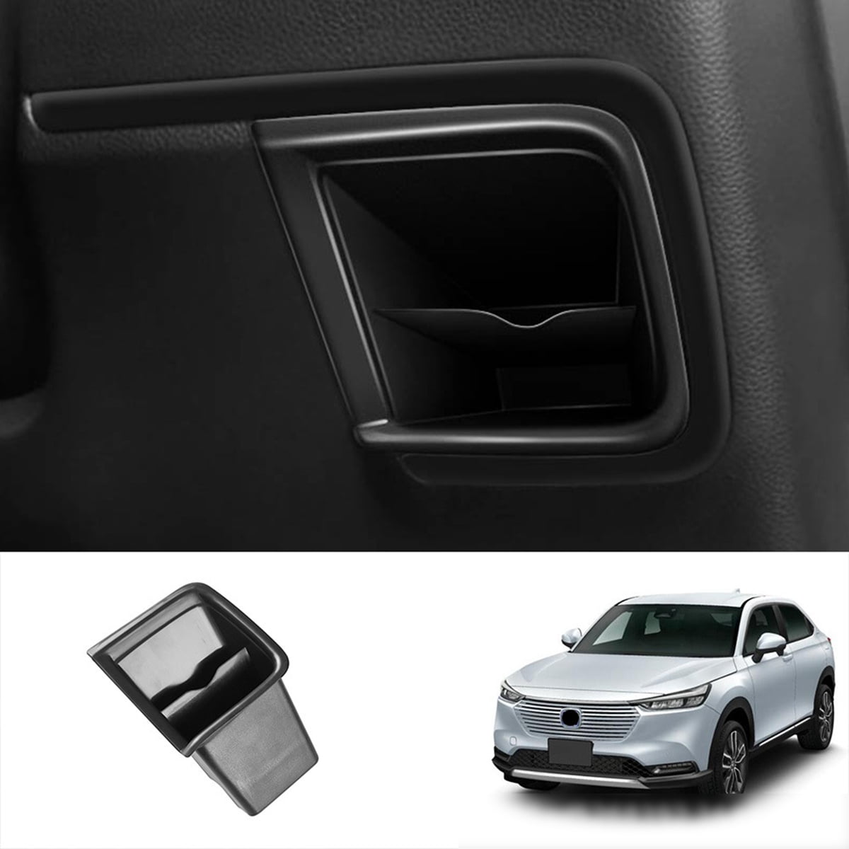 Storage Box For Honda Vezel HR-V HRV 2021 2022 Driver Seat Organizer Tray Car Interior Accessories