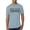 Denim, variant on Godfidence- Knowing I Can't But He Can Blue and Brown Cheetah Print Inspirational/Christian Men Premium Tri Blend Tee, Premium Heather, X-Large