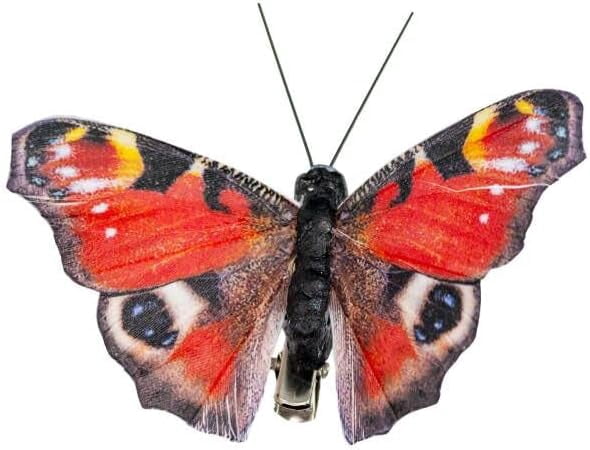 Berfutall-Artificial Feather 3D Butterfly Party Decorations Set of 12 Color Ornaments for Christmas Tree(C)…