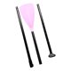 thumbnail image 4 of Accesorios para remos de kayak, botes, deportes acuáticos, remos de aleación de aluminio, remos para canoa, remos para botes inflables, paseos en bote Rosa, 4 of 8