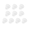thumbnail image 1 of 10 PCS Tapón de repuesto de silicona para sal, tapón hueco reutilizable de 2/5 in para botella, blanco, 1 of 5