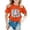Orange, variant on MUXiin Easter Shirts Toddler Girls Bunny Eggs Short Sleeve T-Shirt Cute Happy Easter Funny Tees Girls' Tops, Tees & Blouses Easter Gifts for Girls(Red,130)