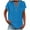 17# Blue, variant on Linen Tops for Women Casual Striped Henley Summer Tops V Neck Button Dressy Casual T Shirts Blouses 2026 Trendy Clothes Coffee 2XL