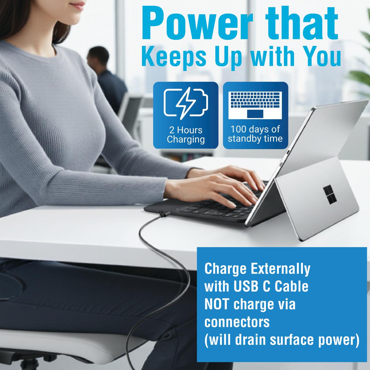 PerfectESell Surface Pro Keyboard Cover with Trackpad photo 8