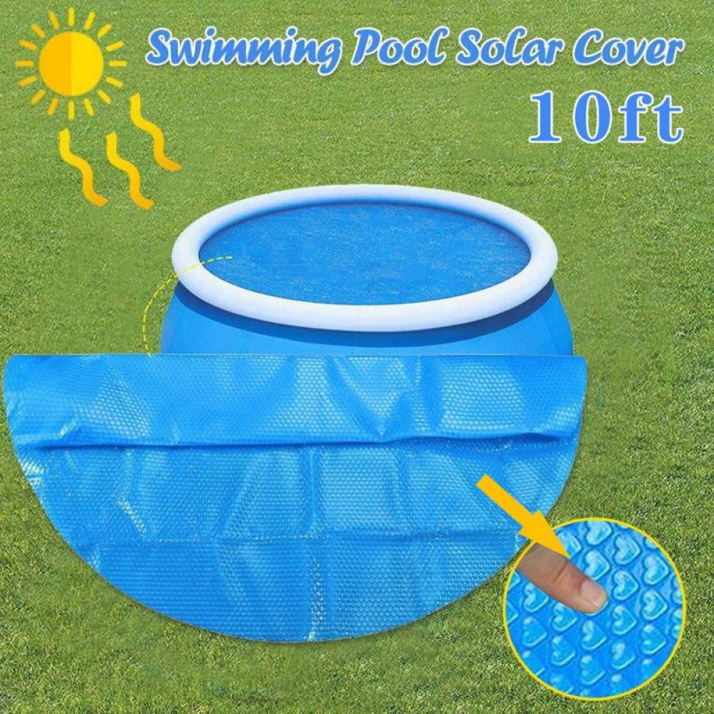 8/10/12/15Ft  SWIMMING POOL COVER Round Family Paddling Fast Set Garden 