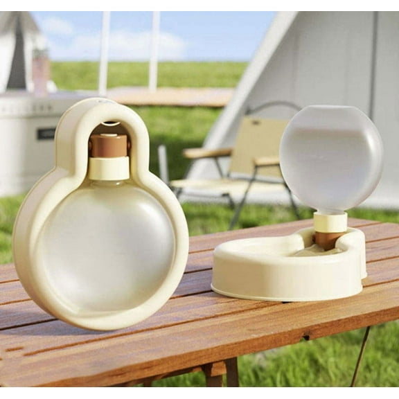 1-Pack Portable Dog Water Bottle –500 ml  Foldable Pet Water Dispenser for Dogs & Cats, Leak-Proof, Food-Grade Plastic, Ideal for Outdoor Walking, Hiking & Travel TIKA