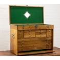 thumbnail image 2 of Gerstner 2613-GO - Golden Oak 13-Drawer Pro-Series Wood Chest - for Home, Work or Office, 2 of 6