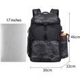 thumbnail image 3 of Camera Backpack with 17 Inch Laptop Compartment, Camera Bags for Photographers Waterproof, Fit SLR DSLR Mirrorless (30*22*46cm) Blue, 3 of 6