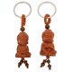 thumbnail image 1 of 2 figuras de Buda de madera para decoración de interiores y exteriores, llaveros colgantes., 1 of 8