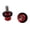Red, variant on Huhudde Swingarm Spools Slider Stand Screw 6mm 8mm 10mm Bolts Decors Motorcycle Accessory