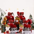 thumbnail image 3 of YAOMOBB Deer Gift Bag Cute Christmas Gift Packaging with Handle Reusable and Portable Present Packaging featuring Santa Claus Bear Snowman Elk Patterns, 3 of 7