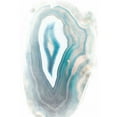 thumbnail image 3 of Bryant, Susan 11x14 Black Modern Framed Museum Art Print Titled - Blue Watercolor Agate Rectangle, 3 of 5