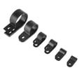 thumbnail image 4 of EECOO Nylon P Clamp,200Pcs Black Nylon Plastic P Clips Clamp Assortment Kit for Wire Cable Pipe,P Clamp, 4 of 8