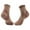 Brown, variant on Iugvhana Men's Athletic Ankle Socks Running Cushioned Quarter Sports Socks Moisture Wicking Sports Socks Red Free Size
