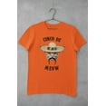 thumbnail image 5 of Old Glory Mens Funny Cat Cinco de Mayo Meow Short Sleeve Graphic T Shirt, 5 of 6
