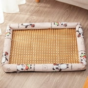 TIMIFIS Pets Bed Dogs Bed Calming Cats Bed Dogs Pet Beds Cats Dog Bed Summer Coolin G Bed Puppy Pet Mat Pad House Comfortable Padded Soft Mat Pet Beds for Sleeping Tools&Home Improvement
