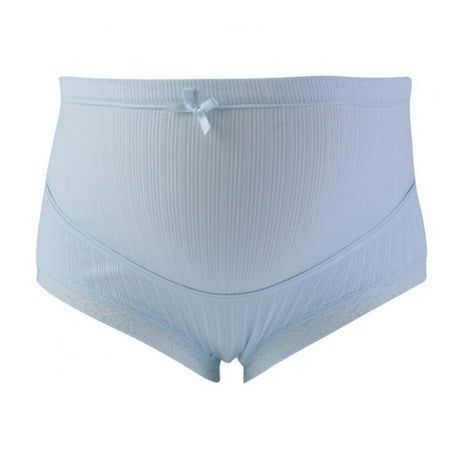 

Maternity Panties Pregnant Briefs Women Briefs Cotton Panties High Waist Panties Ribbed Bow Panties Postpartum Belly Support Briefs Adjustable Waist Belt Panties