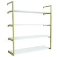 thumbnail image 3 of 4 Layer Floating Wall Shelves Picture Ledge Display Rack Book Hanging Shelves Hanging Wall Floating Shelf Display Rack Plant Holder Book Shelves 4 Layer Floating Wall Shelves Picture Ledge Display, 3 of 12