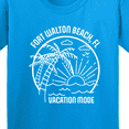 thumbnail image 4 of Inktastic Summer Vacation Mode Fort Walton Beach Florida Youth T-Shirt, 4 of 5