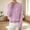 A1/Purple, variant on Baggy Sweater Crew neck Eyelet Knit Button Cardigan Long Sleeve Open Front Sweater Jacket Clothes 2026 Knitwear Coat Top Trendy Fashion Clothing Layering Outerwear Dressy Coats Sky Blue L