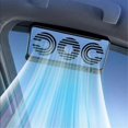 thumbnail image 2 of Solar Powered Auto Window Cooler Car Ventilator 3 Fans Car SUV Cool Fan Cooler Promoting Air Circul, 2 of 5