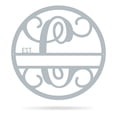 thumbnail image 6 of RealSteel Family Legacy Monogram – Personalized Metal Name Sign (Letter E, 30"), 6 of 10