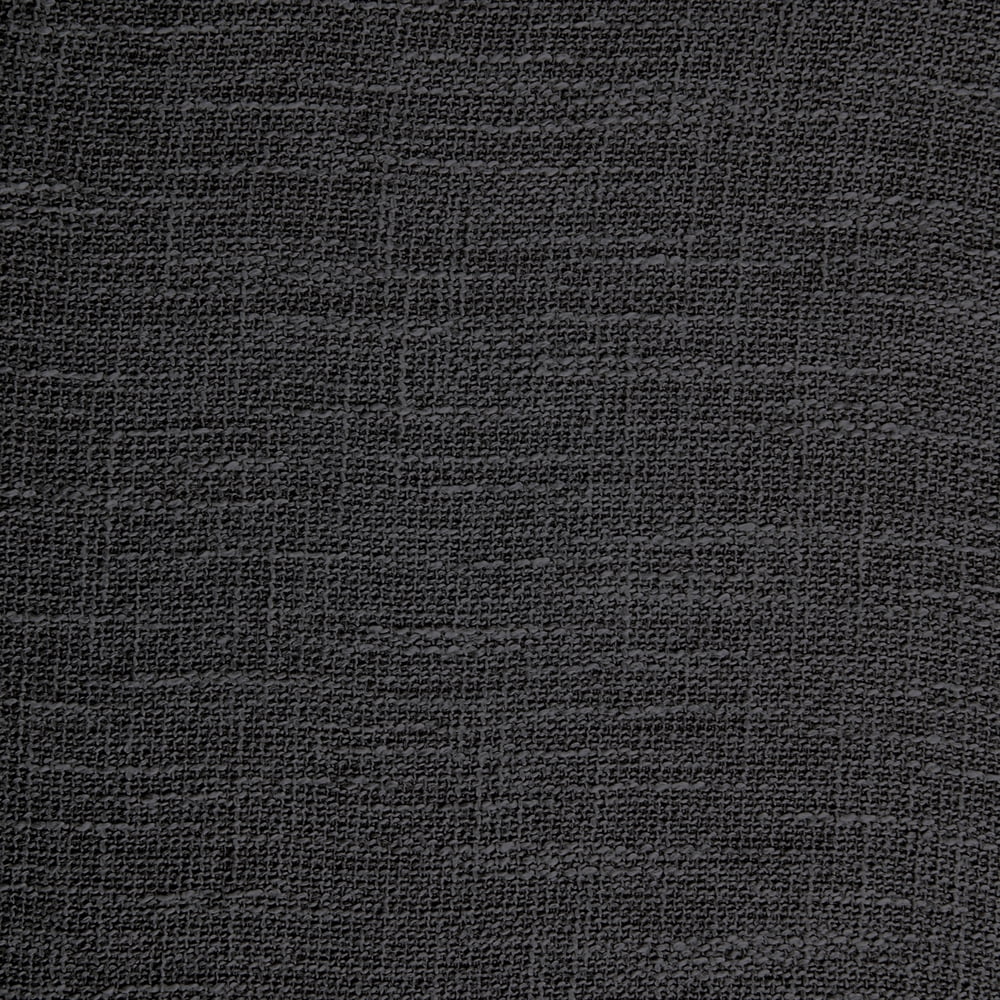 Better Homes & Gardens Woven Textured Grommet Blackout Curtain Panel, 1-Piece, Black 50" W x 63" L