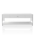 thumbnail image 1 of Bowery Hill Table Basse de Rangement Contemporaine en Bois Blanc, 1 of 7