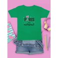 thumbnail image 3 of Paris Mon Amour! T-Shirt Juniors -Image by Shutterstock,  x-Small, 3 of 4