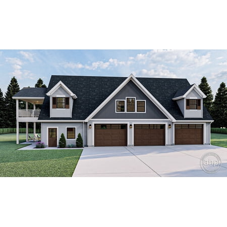Advanced House Plans: Builder Ready Blueprints | Burwell 29897 | Carriage House Plan