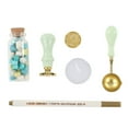 thumbnail image 3 of Wax Sealing  Kit, Multi Purpose Delicate Wax Vintage Wax Sealing  Kit Easy To Use  For DIY Invitations Blue,Green, 3 of 8