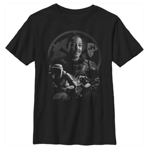 Boy's Star Wars: The Mandalorian Gideon Ready For Retrieval Graphic Tee Black Large