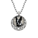thumbnail image 1 of Bulldog mascota animal oscuro panorama Collares Colgante Retro Moon Stars Jewelry Unbranded M, 1 of 3